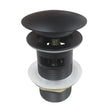 32mm Over Flow Matt Black Pop Up Waste Aquaperla