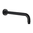 400mm Black Wall Shower Arm Aquaperla