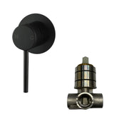 LUCID PIN - Black Wall Mixer Aquaperla