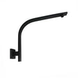 Black Wall Shower Arm Aquaperla