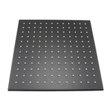 250mm Black Shower Head Aquaperla