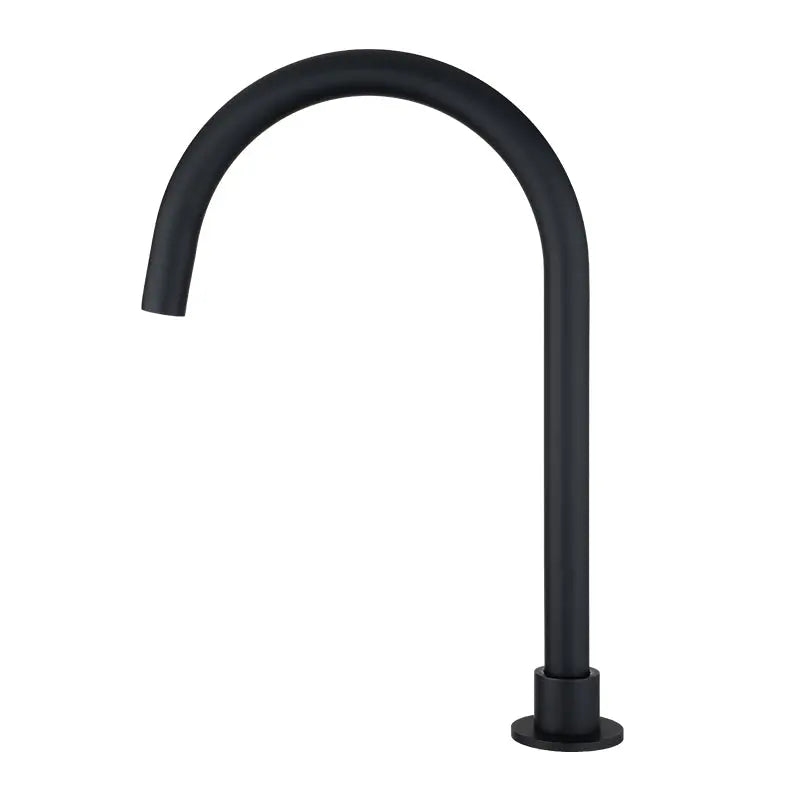 MOON - Black Swivel Basin Mixer Aquaperla