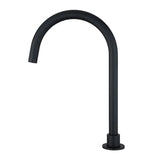 MOON - Black Swivel Basin Mixer Aquaperla