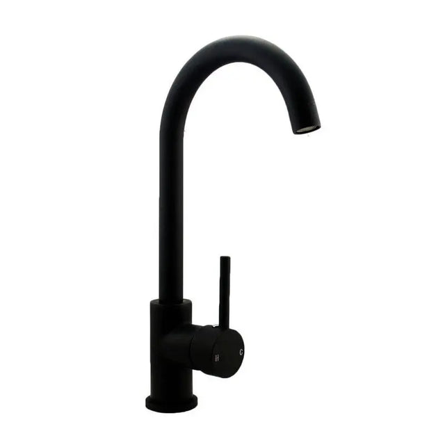 Black Standard Kitchen Mixer Aquaperla