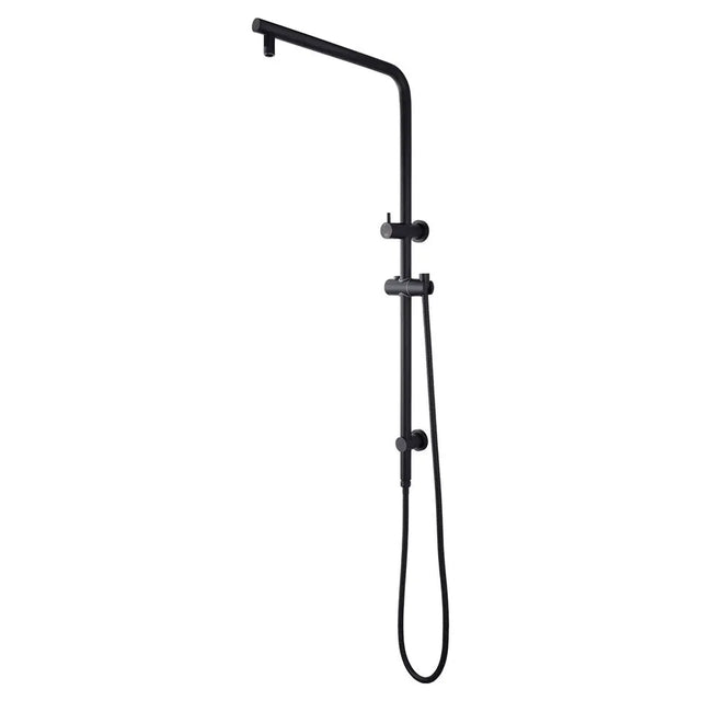 Black Shower Rail Aquaperla
