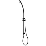 Black Shower Rail Aquaperla
