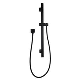 Black Shower Rail Aquaperla