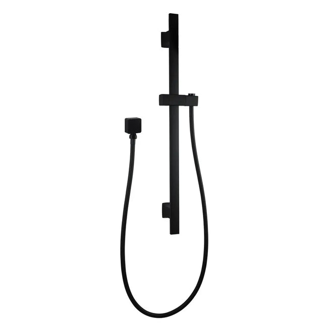 Black Shower Rail Aquaperla