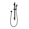 Black Shower Rail with Handheld Shower Aquaperla