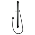 Black Shower Rail Aquaperla