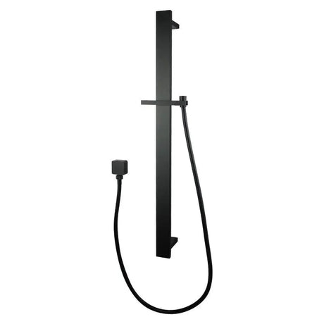 Black Shower Rail Aquaperla