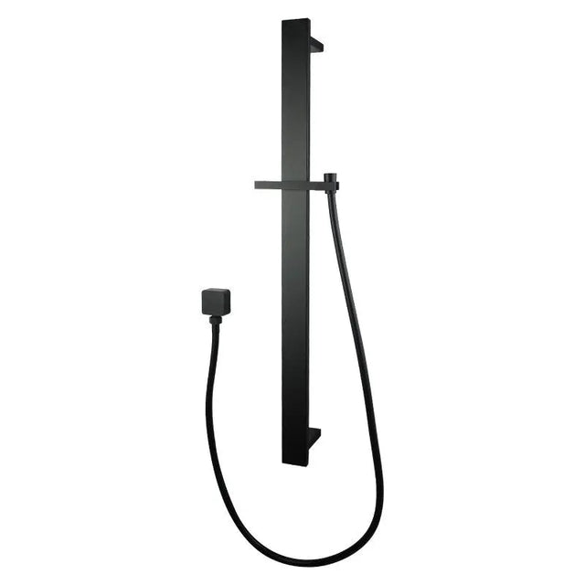 Black Shower Rail Aquaperla