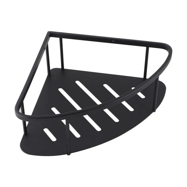 IVANO - Black Stainless Steel Shelf Aquaperla