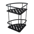 IVANO - Black Stainless Steel Shelf Aquaperla
