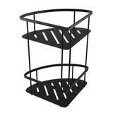 IVANO - Black Stainless Steel Shelf Aquaperla