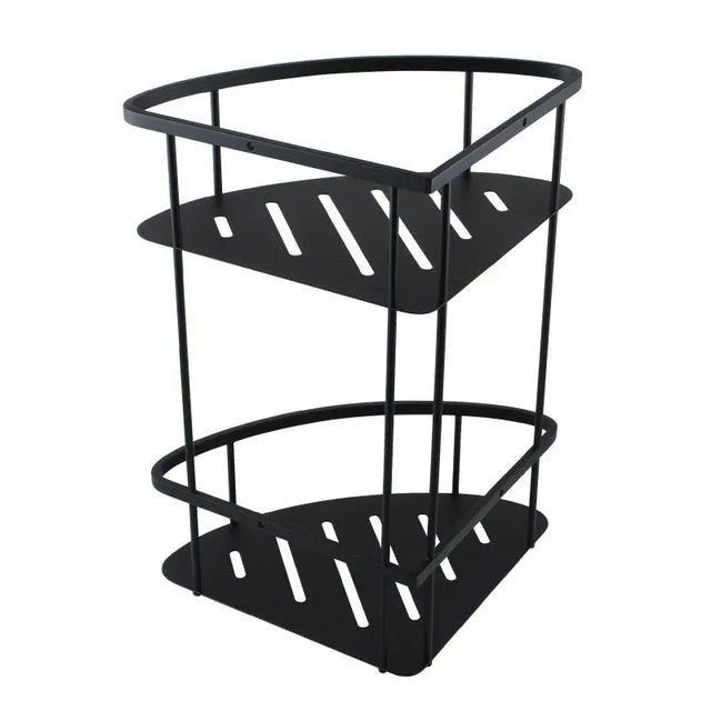 IVANO - Black Stainless Steel Shelf Aquaperla