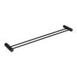 600mm Black Double Towel Rail Aquaperla