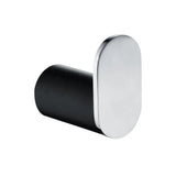 RUSHY - Black & Chrome Robe Hook Aquaperla