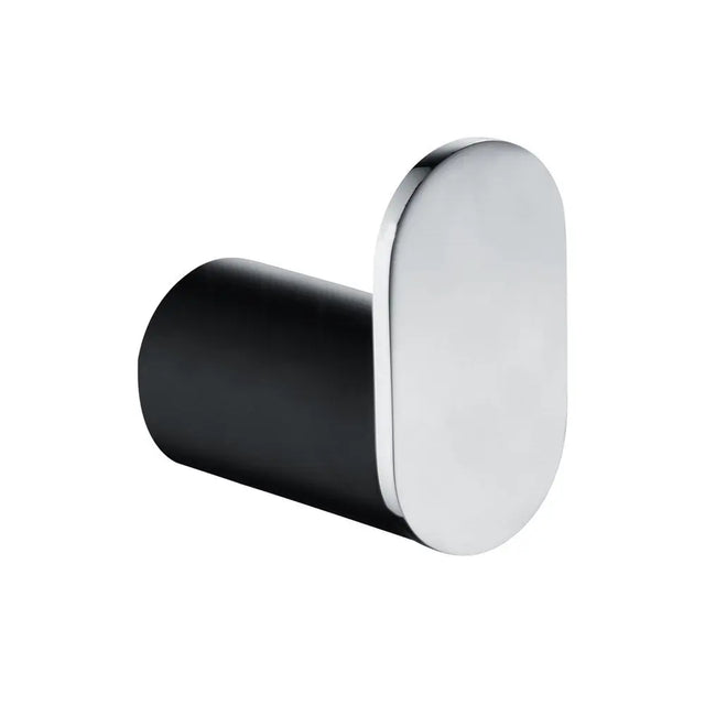 RUSHY - Black & Chrome Robe Hook Aquaperla