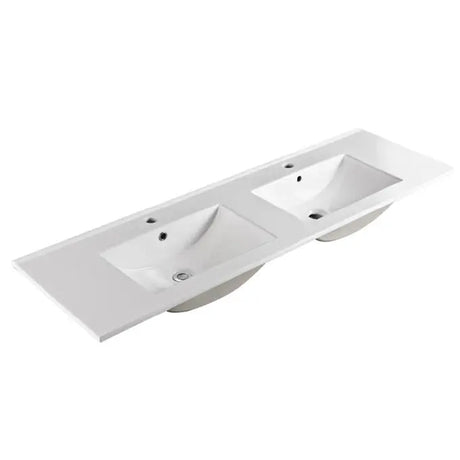 Fremantle PVC Wall Hung Cabinet Vanity 1500mm (Matte White) (Single/Double Bowl) Poseidon