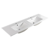 Fremantle PVC Wall Hung Cabinet Vanity 1500mm (Matte Grey) (Single/Double Bowl) Poseidon