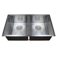 Stainless Steel Double Bowl Sink 775*450*220mm Poseidonbk