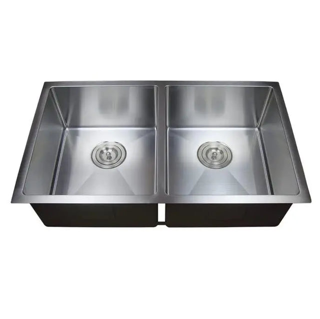 Stainless Steel Double Bowl Sink 775*450*220mm Poseidonbk