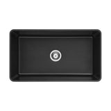 Single Bowl Quartz Butler Sink 838*482*262mm | Matte White - Matte Black - Matte Grey Poseidonbk