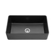 Single Bowl Quartz Butler Sink 838*482*262mm | Matte White - Matte Black - Matte Grey Poseidonbk