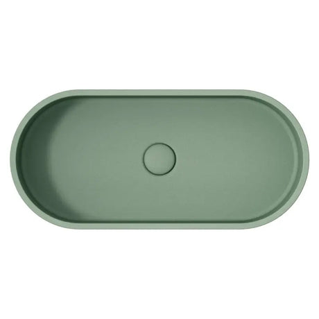 Jada Pill Concrete Above Counter Basin, Sage fienza