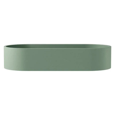 Jada Pill Concrete Above Counter Basin, Sage fienza
