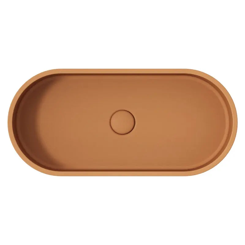 Jada Pill Concrete Above Counter Basin, Tuscan fienza