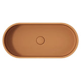 Jada Pill Concrete Above Counter Basin, Tuscan fienza
