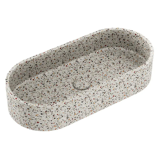 Jada Pill Concrete Above Counter Basin, Terrazzo fienza