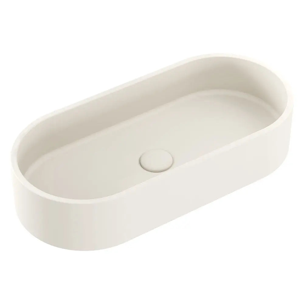 Jada Pill Concrete Above Counter Basin, Warm White fienza
