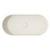 Jada Pill Concrete Above Counter Basin, Warm White fienza