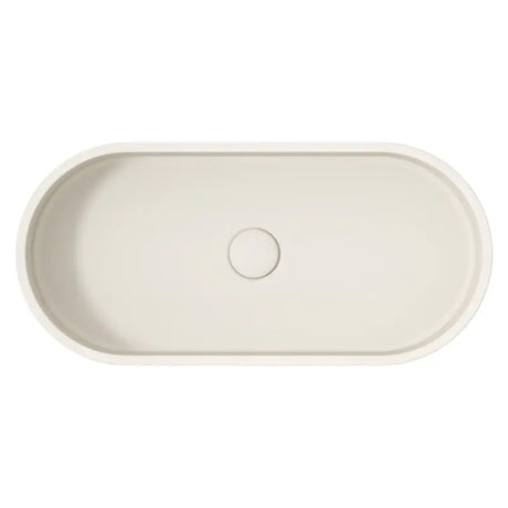 Jada Pill Concrete Above Counter Basin, Warm White fienza