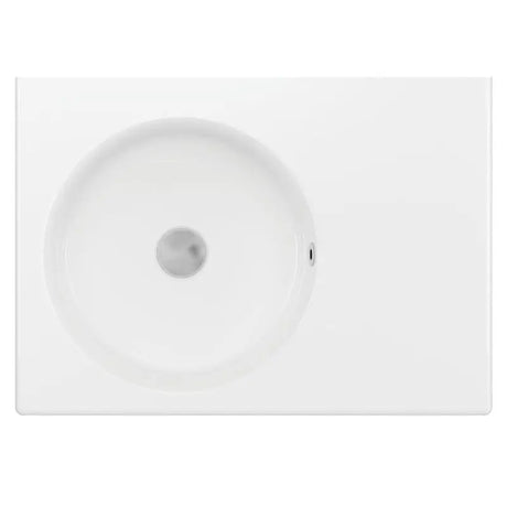 Reba Left Bowl Wall Basin, No Tap Hole fienza