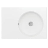 Reba Right Bowl Wall Basin, No Tap Hole fienza