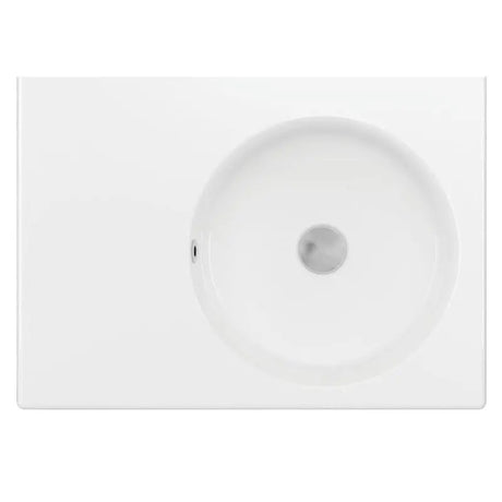 Reba Right Bowl Wall Basin, No Tap Hole fienza