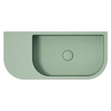 Blanca Concrete Wall Basin, Sage fienza