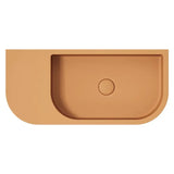 Blanca Concrete Wall Basin, Tuscan fienza