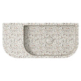 Blanca Concrete Wall Basin, Terrazzo fienza