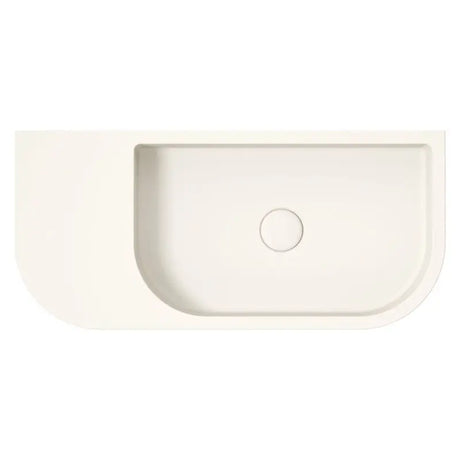 Blanca Concrete Wall Basin, Warm White fienza