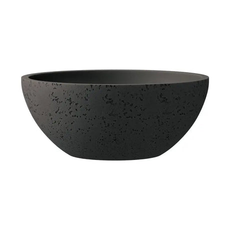Alba Round Concrete Above Counter Basin, Warm Grey fienza