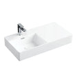 Petra 800 Left-Hand Wall Basin fienza