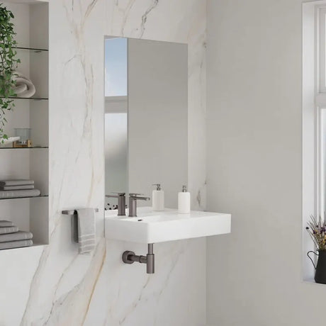 Petra 800 Left-Hand Wall Basin fienza