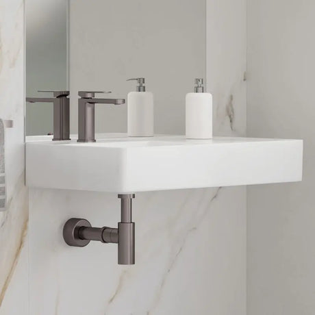 Petra 800 Left-Hand Wall Basin fienza