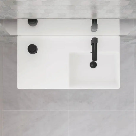 Petra 800 Right-Hand Wall Basin fienza