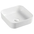 Petra Above Counter Basin, No Tap Hole fienza